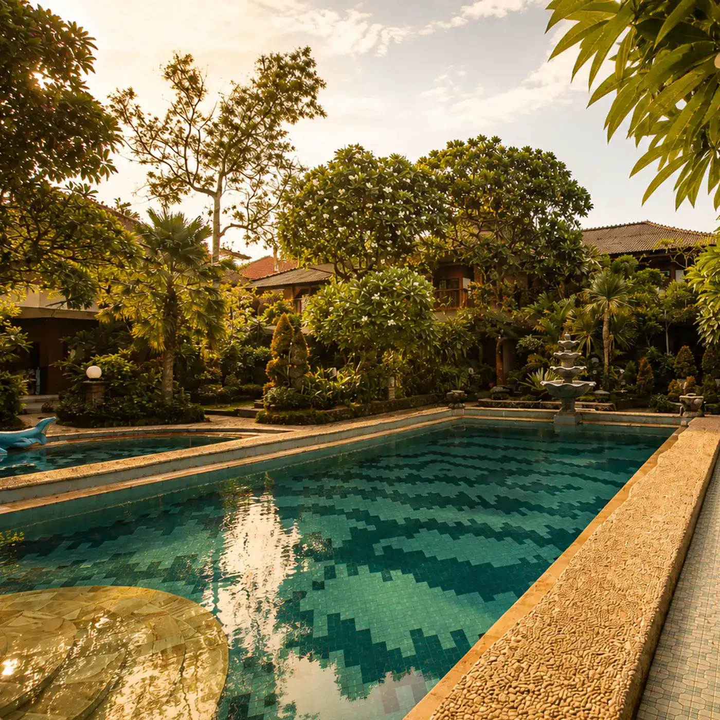 Swimming pool at Swastika Bungalows Sanur